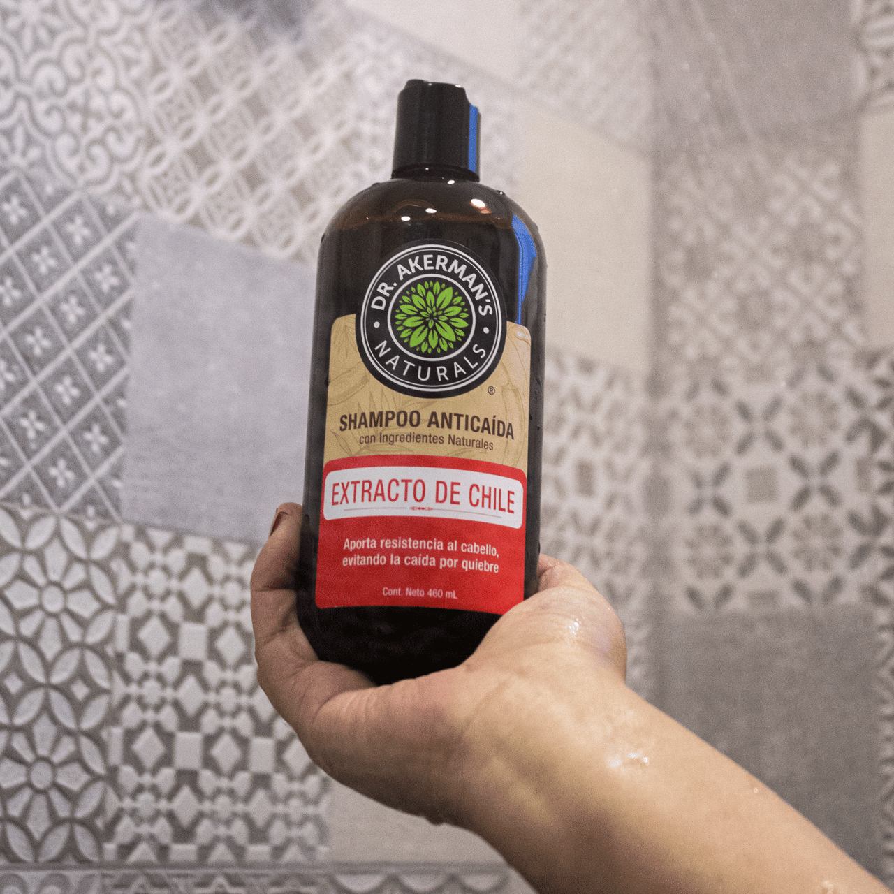 Shampoo Dr. Akerman´s Naturals Anti-Caída 460ml