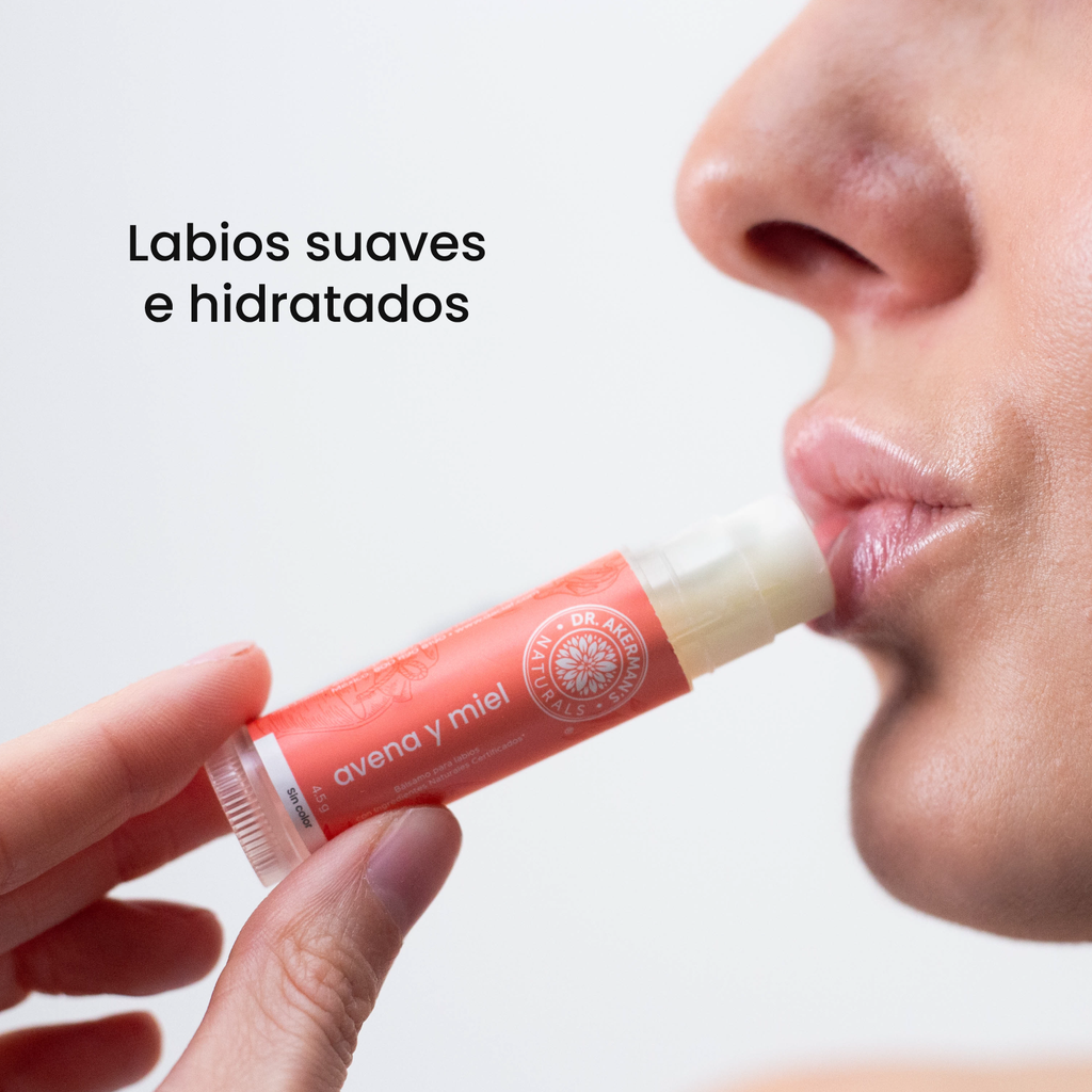 Bálsamo Labial Dr Akerman´s Avena y Miel 4.5g