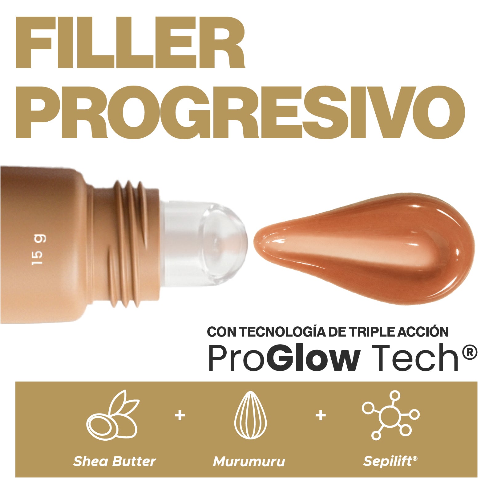 Lip Glow Serum Caramel Latte Dr Akerman´s Ultra Hidratante Filler Progresivo No pegajoso