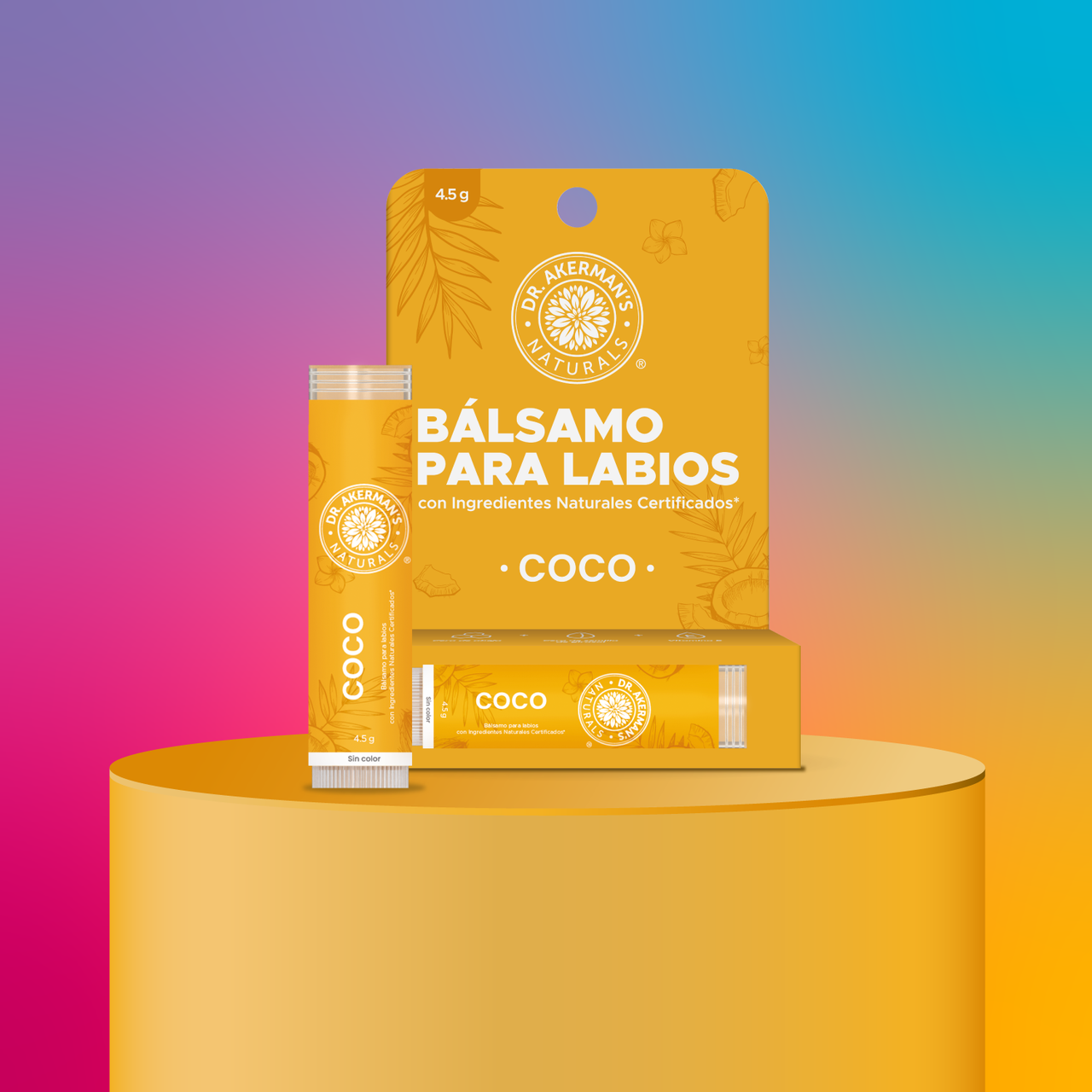 Bálsamo Labial Huméctame Para Labios Dr. Akermans 4-Pack