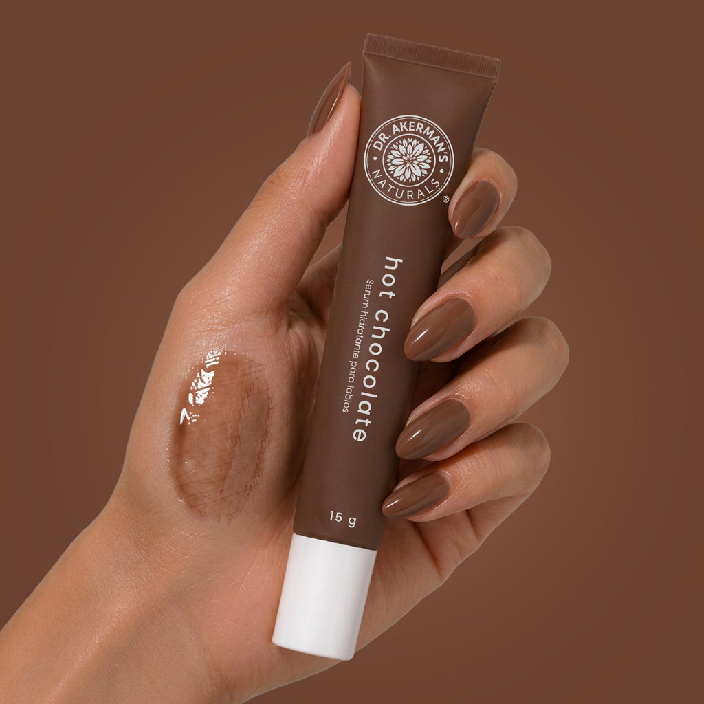 Lip Glow Serum Hot Chocolate Dr Akerman´s Ultra Hidratante Filler Progresivo No pegajoso