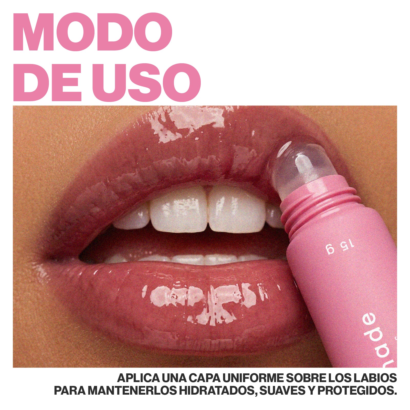 Lip Glow Serum Pink Lemonade Dr Akerman´s Ultra Hidratante Filler Progresivo No pegajoso